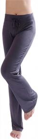 img 2 attached to HOEREV Women'S Flare Yoga Pants With Stylish Flared Legs And Comfortable Trousers Fit