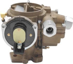 img 1 attached to 🛥️ High-Performance Marine Carburetor Replacement for 4.3L Mercruiser Boats - 3310-807764A1 with Electric Choke