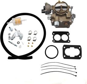 img 4 attached to 🛥️ High-Performance Marine Carburetor Replacement for 4.3L Mercruiser Boats - 3310-807764A1 with Electric Choke