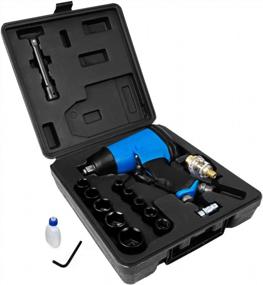 img 4 attached to 1/2 Inch Cucunu Air Impact Wrench Kit W/ Sockets & Case - Power Tool For Driving Bolts And Nuts