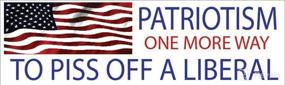 img 2 attached to Patriotic Sticker America Patriotism Liberal