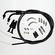 🏍️ enhance your motorcycle's performance with venhill u01-4-150-bk universal dual throttle cable kit логотип