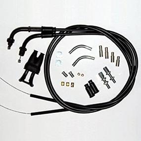 img 4 attached to 🏍️ Enhance Your Motorcycle's Performance with Venhill U01-4-150-BK Universal Dual Throttle Cable Kit