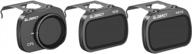 dji mavic mini 2 accessories: globact camera lens filters set (cpl, nd8, nd16) for dji mavic mini, mavic mini 2, and mini se logo