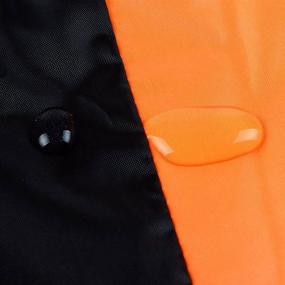 img 2 attached to Ultimate Motorcycle Dust Cover: Waterproof UV Protection for Yamaha Kawasaki Universal Bikes - XL, Black and Orange