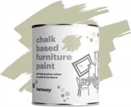 1 л оливково-зеленая краска для мебели на меловой основе - более 50 цветов для проектов по благоустройству дома своими руками! логотип