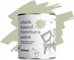 1l olive green chalk-based furniture paint - 50+ colours available for diy home improvement projects! logo