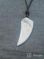 картинка 1 прикреплена к отзыву Уникальный амулет из волчьего зуба, парные ожерелья с подвесками-идеальный подарок! от Melody Kershaw