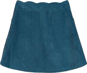 img 1 attached to Amy Byer Button Sunset Medium Girls' Clothing ~ Skirts & Skorts