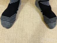 img 1 attached to 90% Merino Wool No Show Athletic Socks For Women & Men - Ultra-Light Running, Tennis, Golf Ankle Socks By RTZAT review by John Frazier