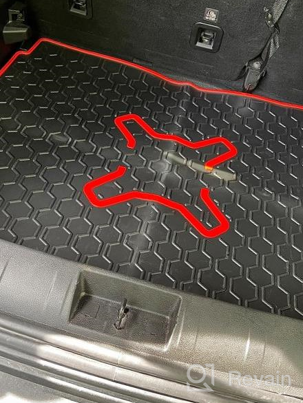 img 1 attached to Protect Your Jeep Grand Cherokee 2017-2020 With EnRand Rubber Slush Floor Mats- All Weather Front And Rear Seat Accessories Set review by Jay Williamson