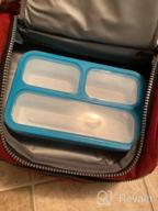 img 1 attached to Bento Lunch Box Kids & Adult: Leakproof Lunch Containers For Boys & Girls With 6 Compartments - School, Daycare, Meal Planning Portion Control Container, BPA-Free Boxes, Utensils, Navy Blue Set review by Vanessa Knipp