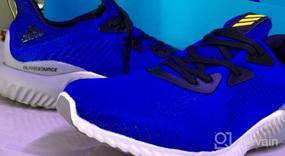 img 6 attached to Adidas Performance Alphabounce Running Silver Men's Shoes: Superior Athletic Performance