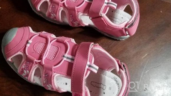 img 1 attached to Esphisha Little Boys' Outdoor Sandals - Toddler Shoes for Outdoor Activities review by Danny Kimble