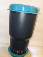 картинка 1 прикреплена к отзыву 10Pcs Tumbler Shields: Keep Spray Paint, Epoxy Resin Out Of The Inside Of Cup For Cleaner Tumblers от James Mangum