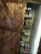 img 1 attached to 42X84 Rustic Hardwood Barn Door Slab - Unfinished Knotty Alder Solid Wood review by Jason Carranza