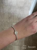 img 1 attached to 14K White Gold Bracelets- A Timeless Gift for Women, Accented with a Luxury Gift Box for Birthdays and Special Occasions review by April Andrews