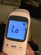 img 1 attached to Accurate No-Touch Thermometer For Adults And Kids With Fever Alert And Memory Recall review by Steven Harper