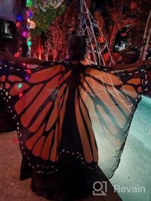 img 7 attached to Превратитесь в прекрасную бабочку с набором крыльев и антенн GRACIN Halloween