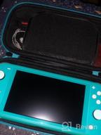 img 1 attached to Organize Your Nintendo Switch Lite On-The-Go With ButterFox Slim Carrying Case In Coral/Gray With Game & SD Card Slots! review by Jordan Doyle