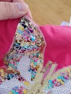 img 1 attached to 🦋 Stunning Butterfly Sequin Cotton Girls' Dress: A Must-Have in Girls' Clothing! review by Brian Smith