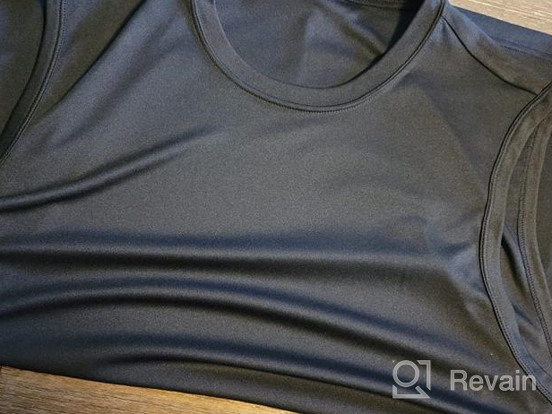 img 1 attached to Clothe Co Men's Moisture Wicking Activewear - Sleeveless review by Brian Hazzard
