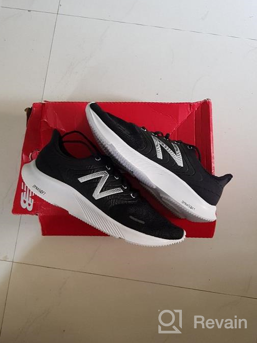 img 1 attached to Black White 🏃 New Balance Running Shoes review by Steven Guevara