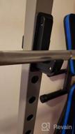 img 1 attached to 2 Pack Solid Steel J Hooks For 2" X 2" Tube Power Cage - 1" Or 5/8" Hole Squat Rack Attachment, Barbell Holder For Power Rack By SELEWARE review by Lyon Forrest