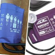 img 1 attached to 🩺 ADC Prosphyg 760: Portable Navy Aneroid Sphygmomanometer Kit with Nylon Blood Pressure Cuff for Adults review by Mdl Thurston