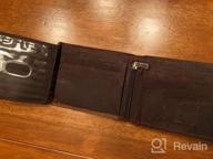 img 1 attached to 💼 Hunter Leather Bi-Fold Wallet: Timeless Classic Design review by Steven Latham