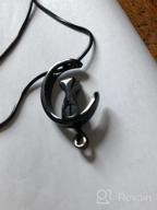 img 1 attached to Minicremation Pet Cremation Jewelry: Elegant Ashes Necklace Keepsake for Cats review by Lisa Waites