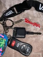 img 1 attached to 🔑 THICC FIL Keychain for Couples and Men's Fashion Accessories - Girlfriend Boyfriend Keychains review by Ray Adair