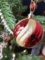 img 1 attached to Add A Touch Of Elegance To Your Xmas Tree With Valery Madelyn'S 30Ct 60Mm Rose Gold Shatterproof Christmas Ball Ornaments review by Tabitha Johnson