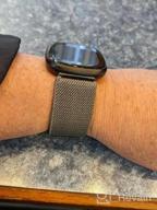 img 1 attached to Stylish And Comfortable Fitbit Sense/Versa 3 Bands For Men And Women - Elastic Nylon Fabric Strap With Adjustable Scrunchies Solo Loop review by Jimmy Bhat