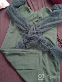 img 6 attached to Женское блестящее облегающее мини-платье SeNight с рюшами — идеальный выбор для сексуального образа на вечеринке!