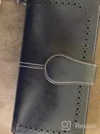 картинка 1 прикреплена к отзыву Genuine Leather RFID Blocking Wallets With Large Capacity For Women By Lavemi от Todd Atherton