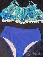 img 1 attached to Matching Swimwear Sets: PURFEEL Family Swimsuit with Boys' Clothing and Swim Options review by Kaylon Mackey