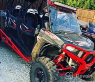 img 1 attached to SuperATV Heavy-Duty Nerf Bars/Sliders/Kickers For 2014+ Polaris RZR XP 1000 4-Seat Black - 1.75" Tubing, Powder Coated, Easy Install review by Nick Grays