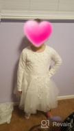 img 1 attached to 👗 Girls' Clothing for Toddler Christmas Wedding Birthday Dresses review by Aaron Guy