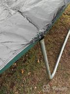 img 1 attached to Protect Your Trampoline Year-Round With Sposuit'S Rainproof And UV Resistant Cover review by Mike Gruwell