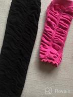 img 1 attached to Set Of 3 Girls Baby Leg Warmers For Newborns, Infants, Toddlers, And Children By JuDanzy review by Brian Micheals