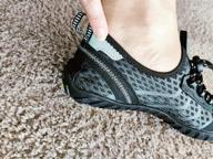 img 1 attached to UBFEN Water Shoes For Men And Women - Quick-Dry Aqua Shoes For Boating, Fishing, Diving, Surfing, And Yoga With Drainage - Barefoot Sports Shoes For Beach And Upstream Activities review by Abdulkarim Sugge