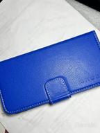 картинка 1 прикреплена к отзыву 📱 Snugg iPhone 13 Mini Case Wallet – 3 Card Slot Folding Wallet Case with Magnet Closure & Phone Stand – Distressed Brown Leather, TPU & Nubuck iPhone 13 Mini Wallet Case от Robert Weeks