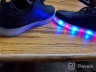 img 1 attached to Stay Charged on the Go with MILEADER Charging Sneakers Control Flashing review by Andrew Sticher