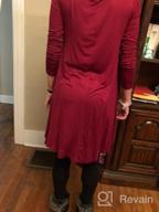 img 1 attached to Comfortable And Versatile: DEARCASE Women'S Long Sleeve Casual T-Shirt Dress review by Joe Greiner