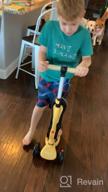 img 1 attached to 🛴 besrey Kick Scooter: Adjustable Height, LED Light Wheels, Extra Wide Deck - Perfect for Kids Ages 2-10! review by Patrick Bacho
