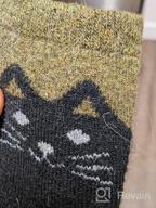 img 1 attached to LANLEO 6 Pairs Kids Winter Thick Warm Soft Animal Crew Wool Socks - Cute and Cozy Children's Socks for Boys and Girls review by Mary Reed