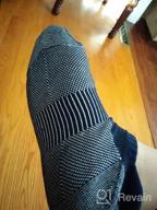 img 1 attached to Copper Infused Running Socks - Moisture Wicking & Anti-Odor Unisex Ankle Crew Cushion Socks For Trekking & Hiking By Hissox review by Kyle Costello