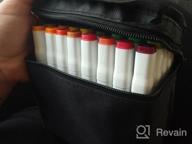 img 1 attached to 80 Color Art Marker Set W/ Upgraded Base & Carrying Case - Perfect For Kids & Adults! review by Lawrence Feldman
