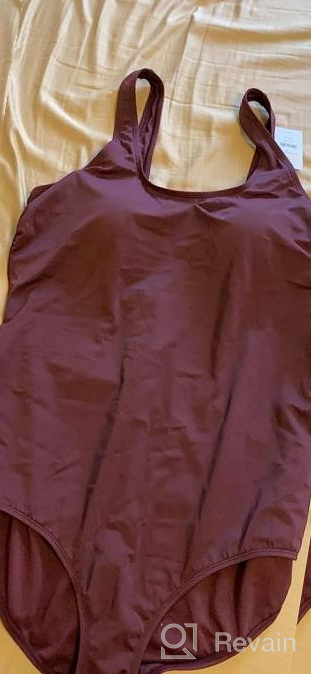 img 1 attached to DELIMIRA Plus Size Women'S One Piece Swimsuit Modest Bathing Suit review by Amanda Elmore